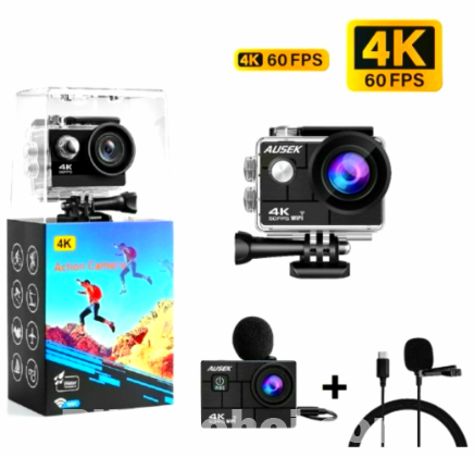 AUSEK Wifi 4K 60fps | Action Camera